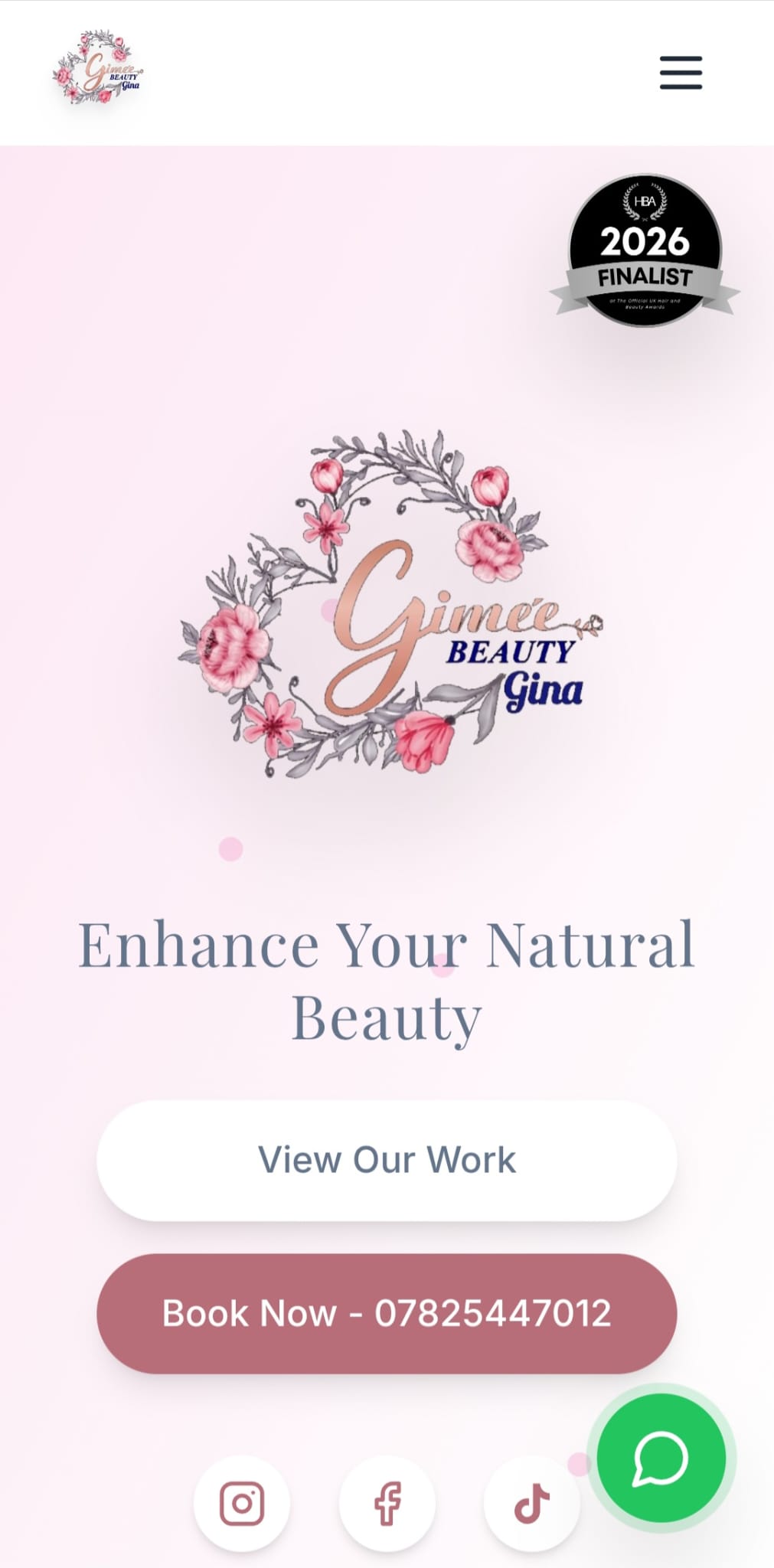 Gimee Beauty Gina mobile preview